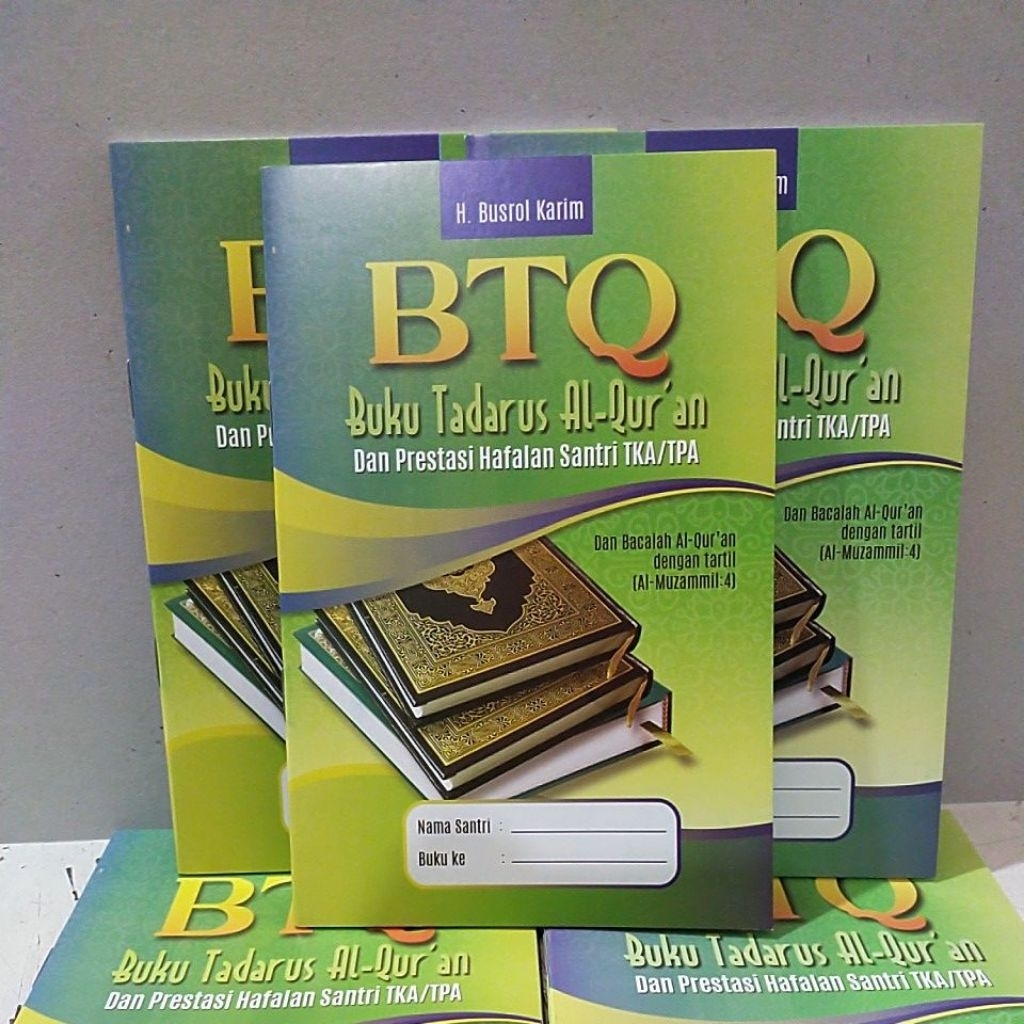 BTQ Buku Tadarus Al-Quran & Prestasi Hafalan Santri TKA/TPA