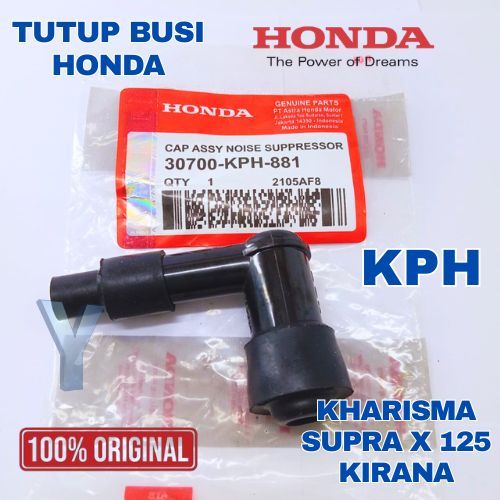 TUTUP BUSI HONDA KPH KHARISMA SUPRA X 125 KIRANA ORI HONDA