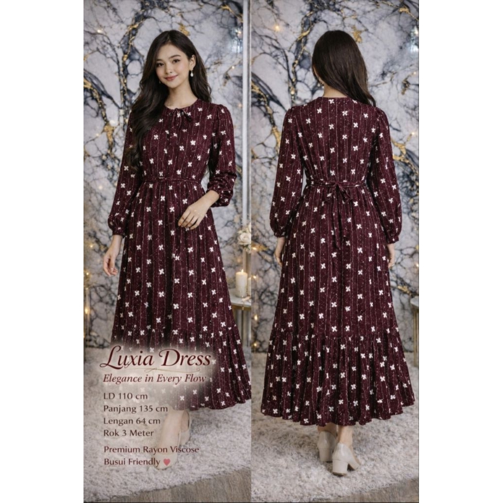 daster rayon premium/gamis rayon premium