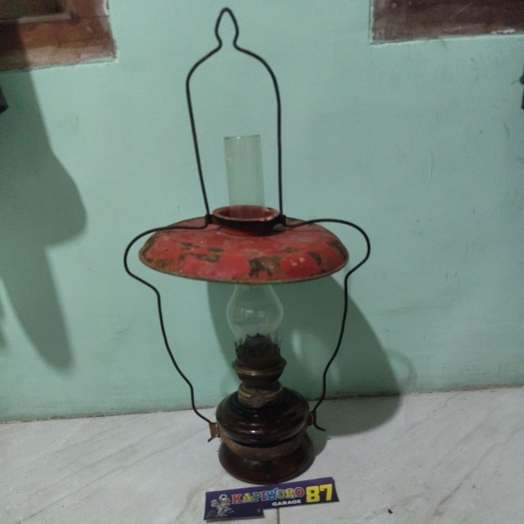Lampu teplok gantung jadul