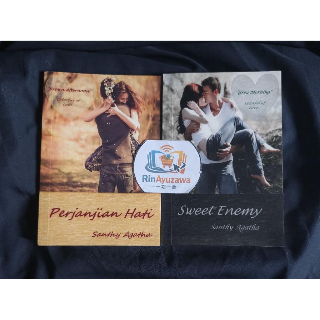 Set Novel Colorful Of Love Series Box Set by Santhy Agatha