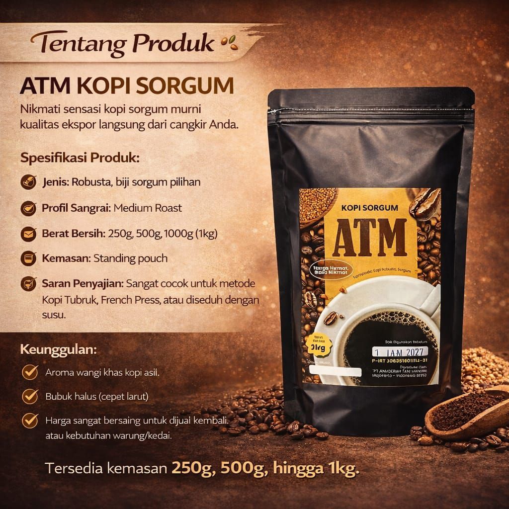 ATM KOPI SORGUM 1 KG