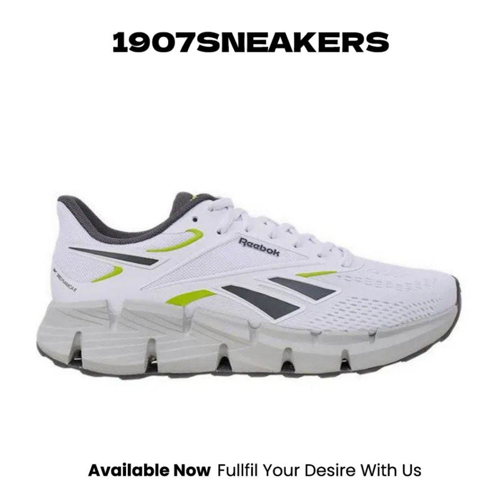 Sepatu Lari Pria Reebok Zig Dynamica 6 - White REER00244518