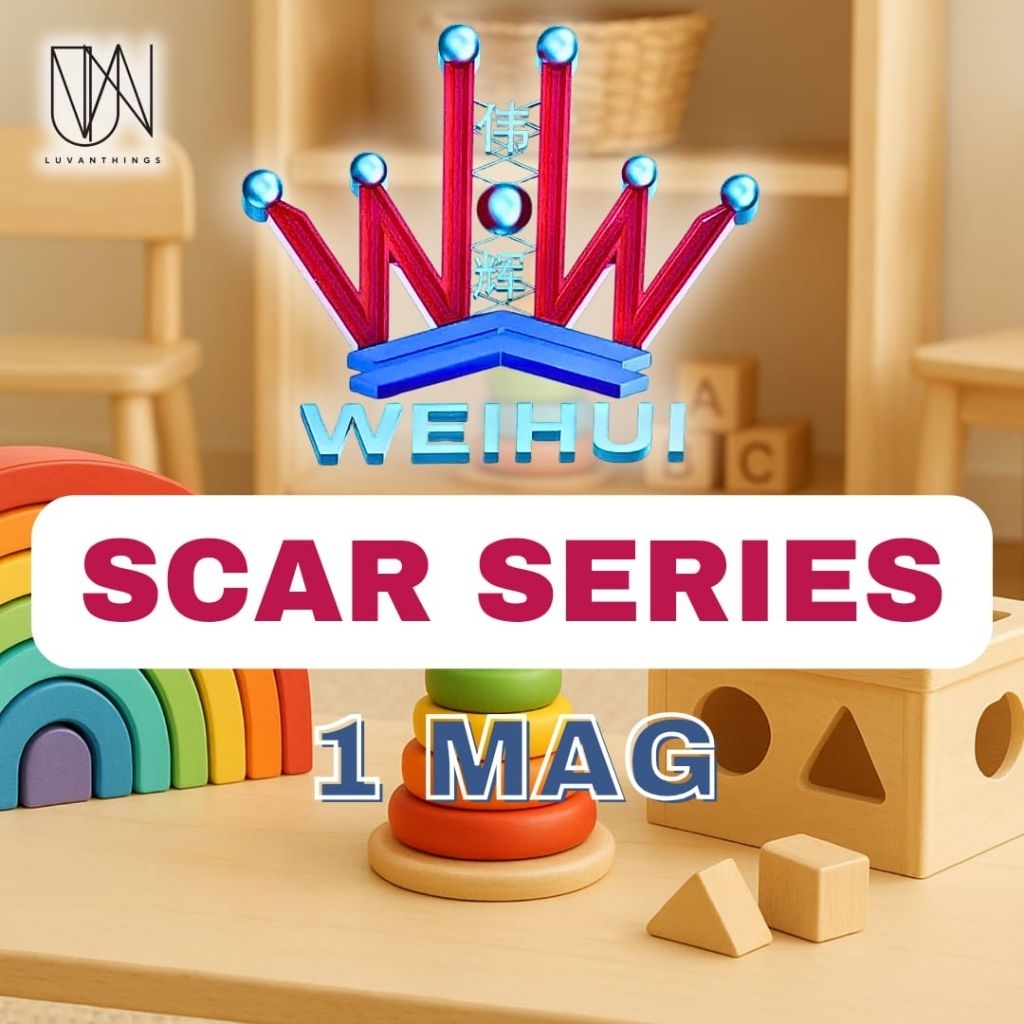 Mainan Anak dan Pajangan Rumah type SCAR WEIHUI - Mainan Edukasi Anak