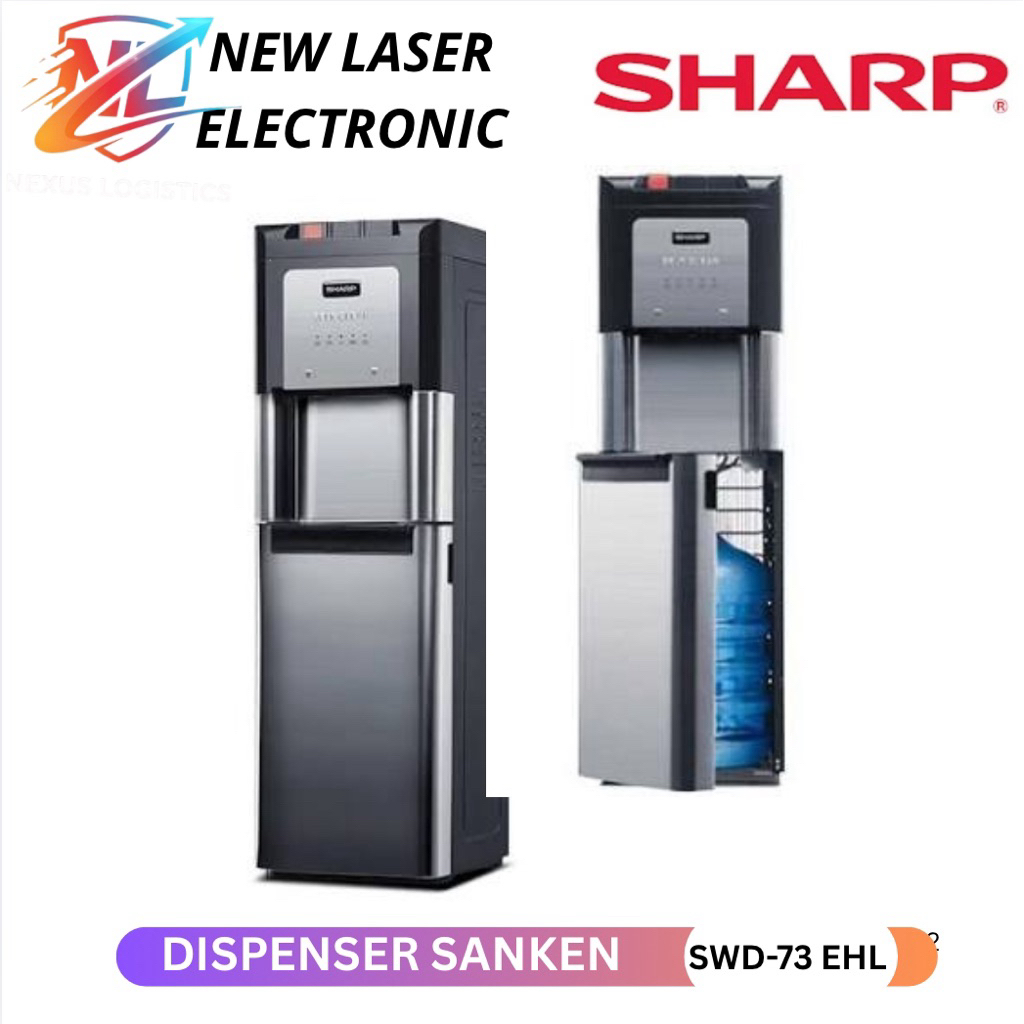 DISPENSER SHARP SWD-73 EHL GALON BAWAH