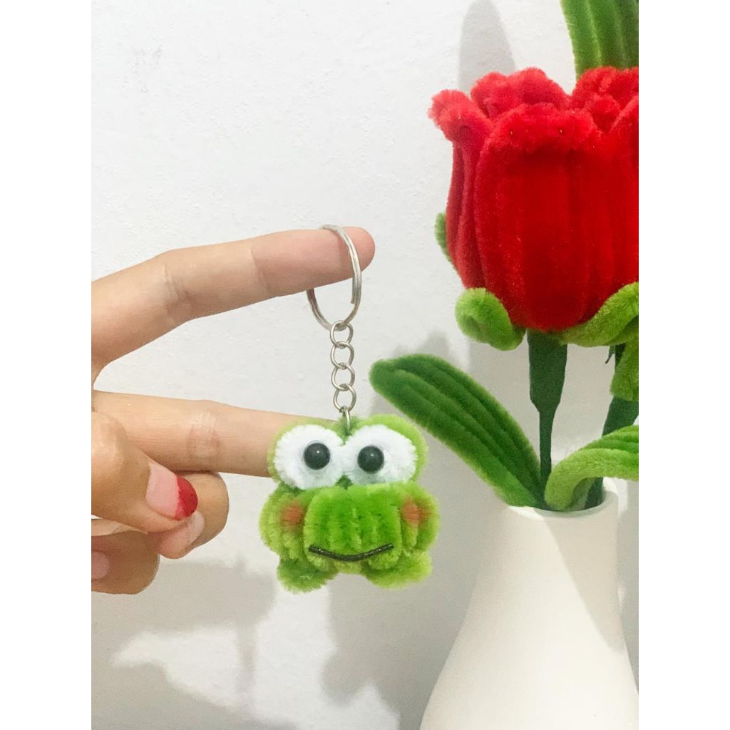 gantungan kunci keroppi / keroppi /ganci katbul keroppi