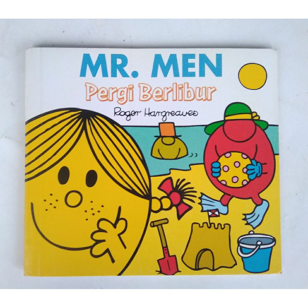 Buku Anak Mr.Men Pergi Berlibur < Roger Hargreaves < happy meal, 2018.(original, bekas)