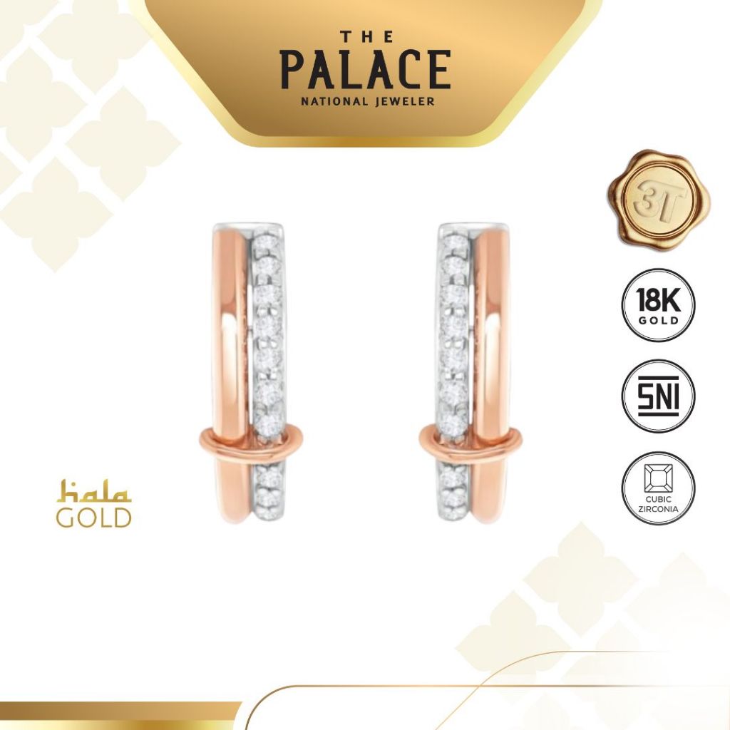 Hala Gold Selaras Earring / anting wanita