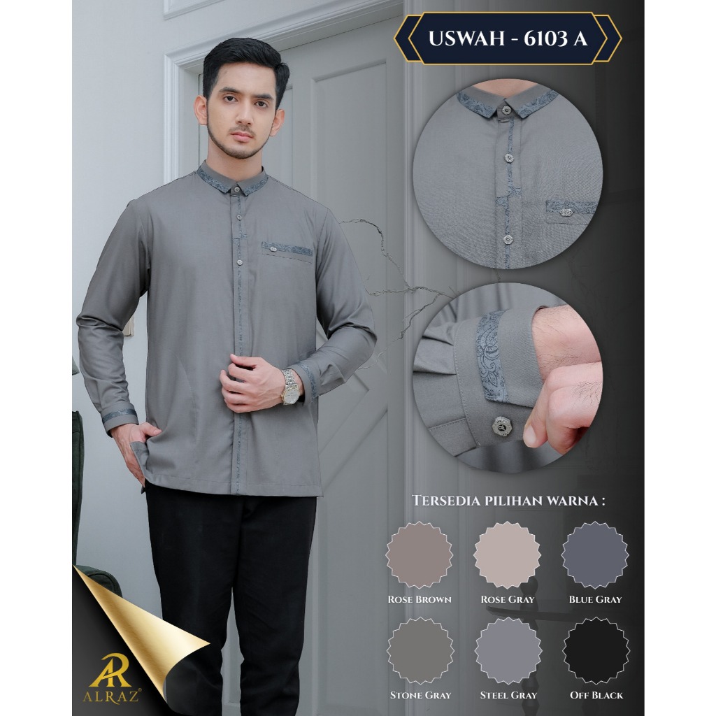 ALRAZ BAJU KOKO USWAH6103 LENGAN PANJANG