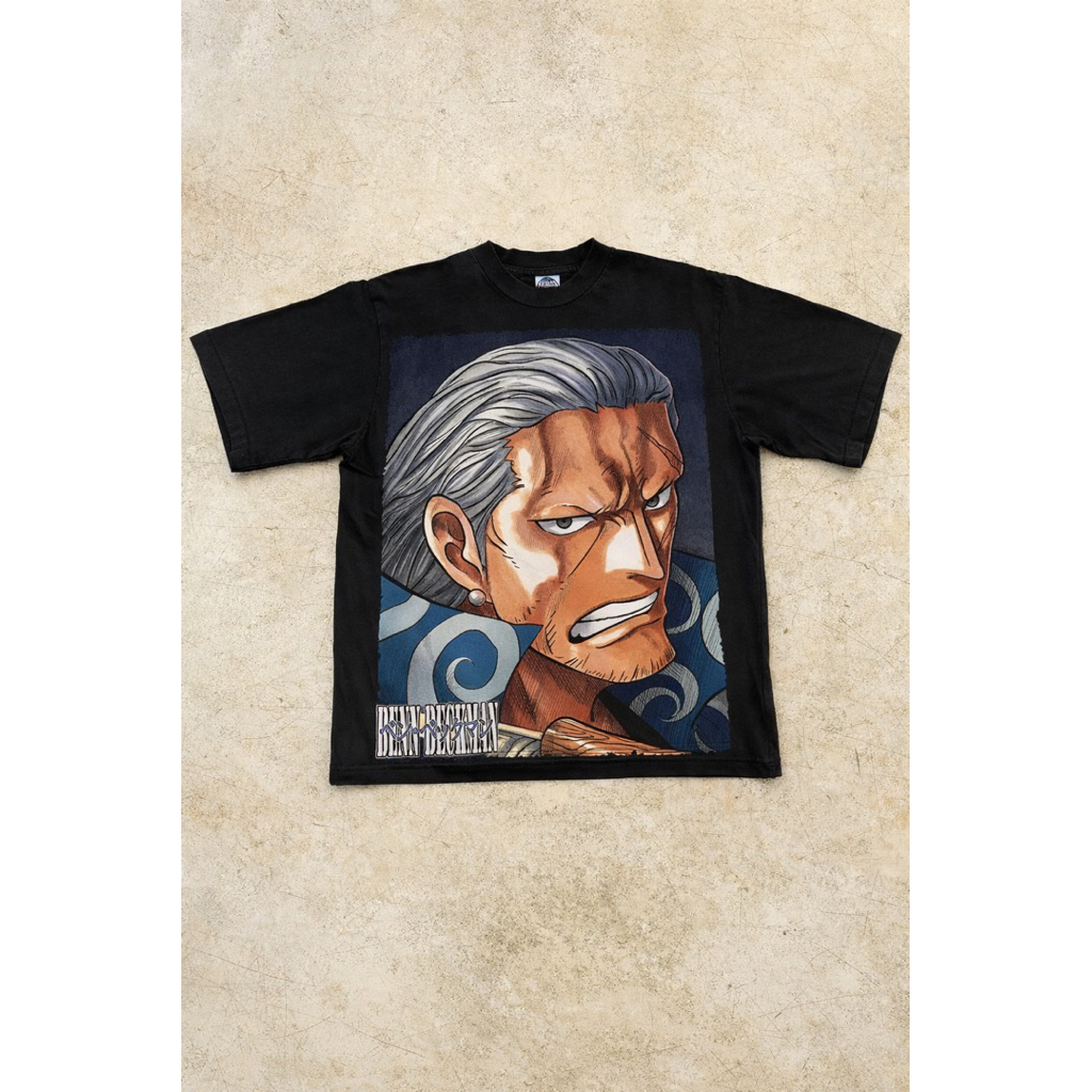 T-Shirt / Tees Bootleg SKAARS Benn Beckman Anime One Piece Black Colour (NEW) | Kaos One Piece Benn 