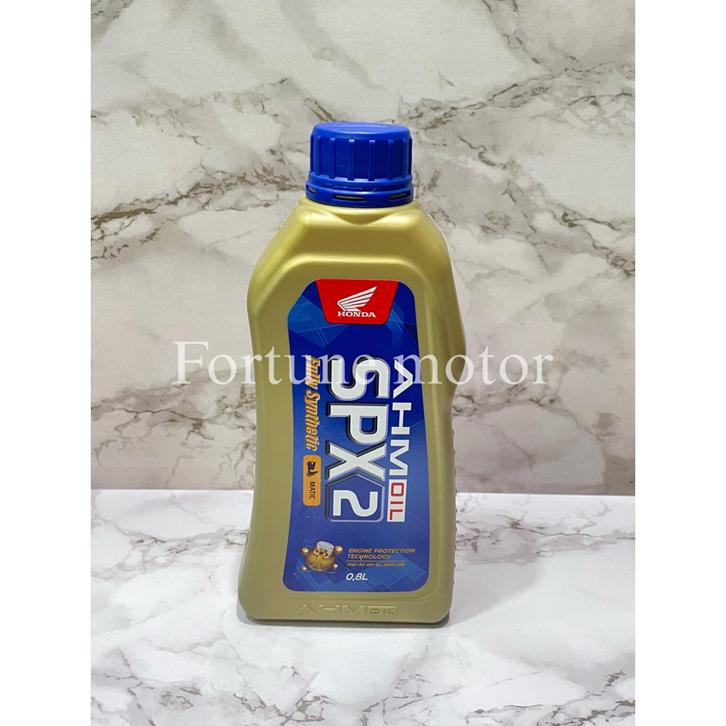 OLI AHM SPX 2 MATIC (0.8 Liter) ORIGINAL 1000% / OLI MOTOR / OLI AHM SPX / PELUMAS MOTOR