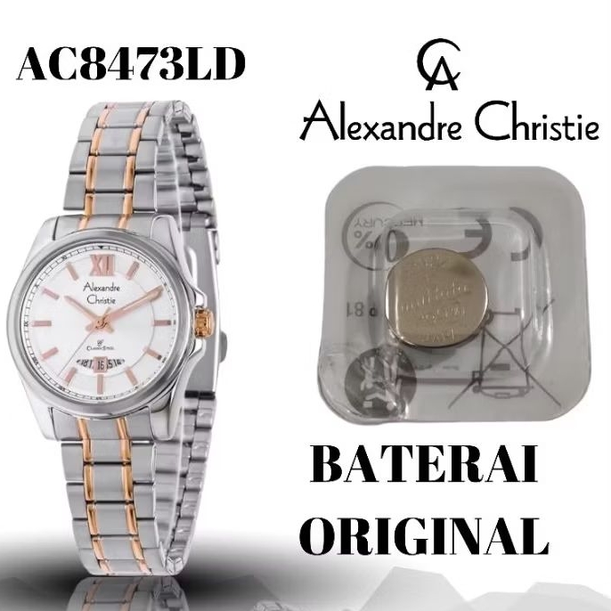 Baterai jam ALEXANDRE christie original AC8473LD