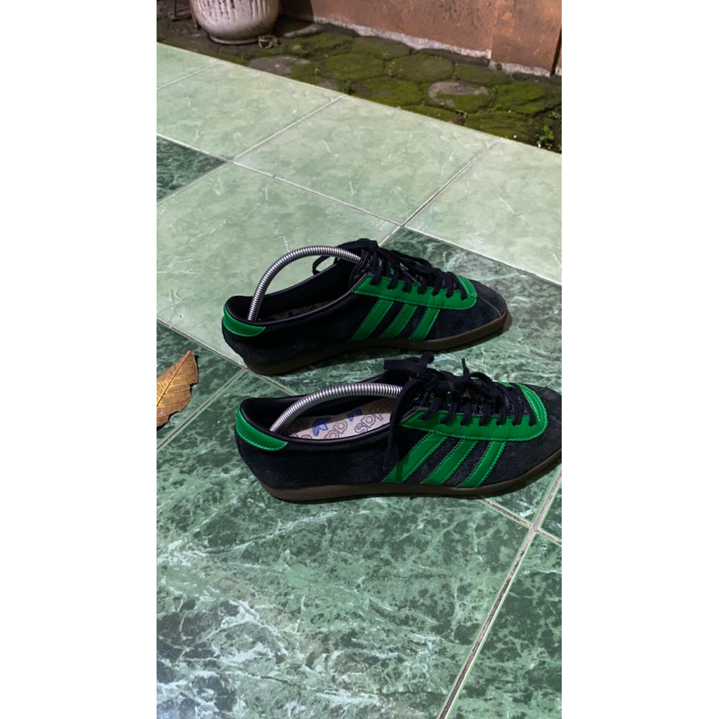 adidas london black green