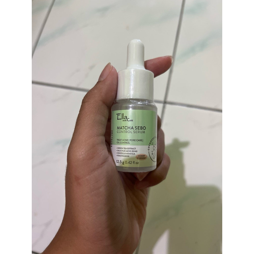 preloved serum matcha ella skin care