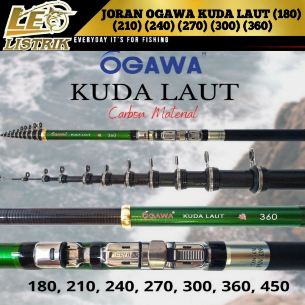 JORAN OGAWA KUDA LAUT JORAN UDANG LENTUR 180 210 240 270 300 360 450