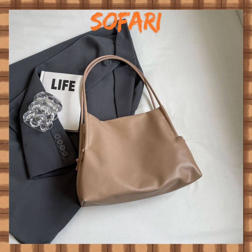 Tas Wanita Houlder Bag Kerja & Kuliah Premium / Korean Style Tas Kerja Wanita Simple Elegant Premium