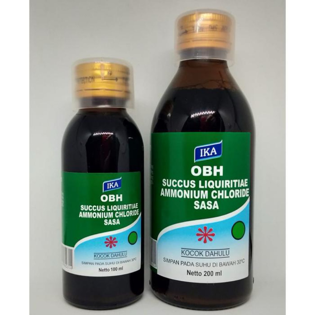 OBH IKA SIRUP 100ml | OBAT BATUK HITAM