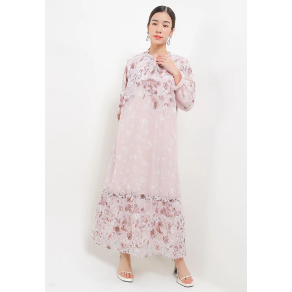 Dress Original Brand SOGO Mall Matahari Mall Dress Simple Dress Kekinian Dress Lebaran Dress Kondang