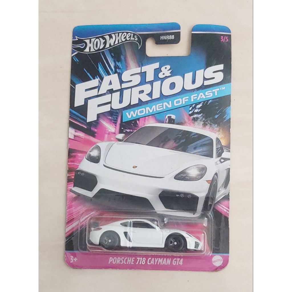 Hotwheels Fast & Furious Porsche 718 Cayman GT4