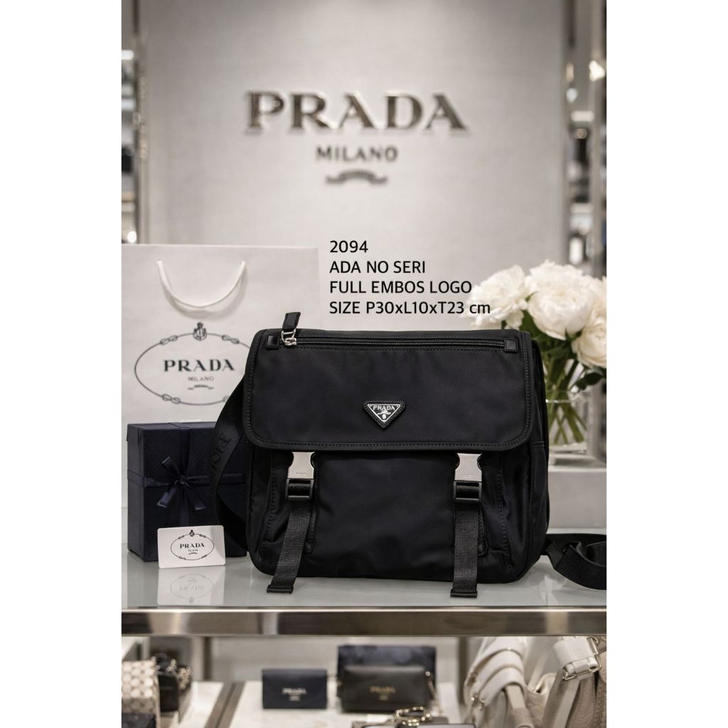 VVIP PLATINUM + ADA NO SERI + FULL EMBOS SLING BAG PRIA PRD 2094