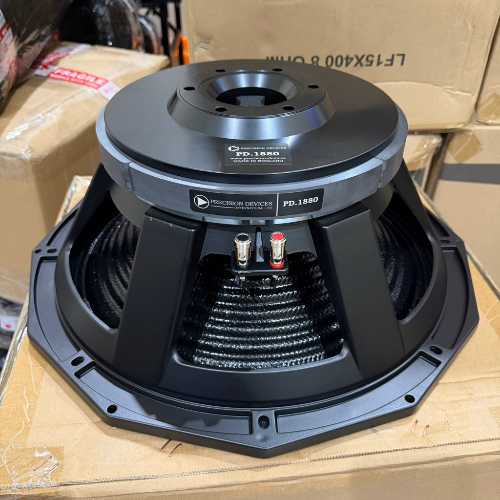 speaker component pd1880 pd 1880 daun carbon 18inch vc 5in grade A