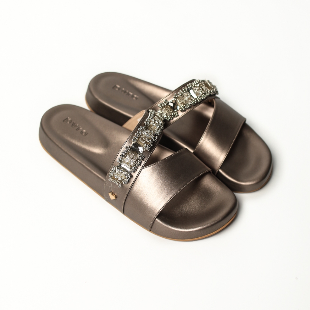 PVRA Sandal Wanita Zaira Bronze