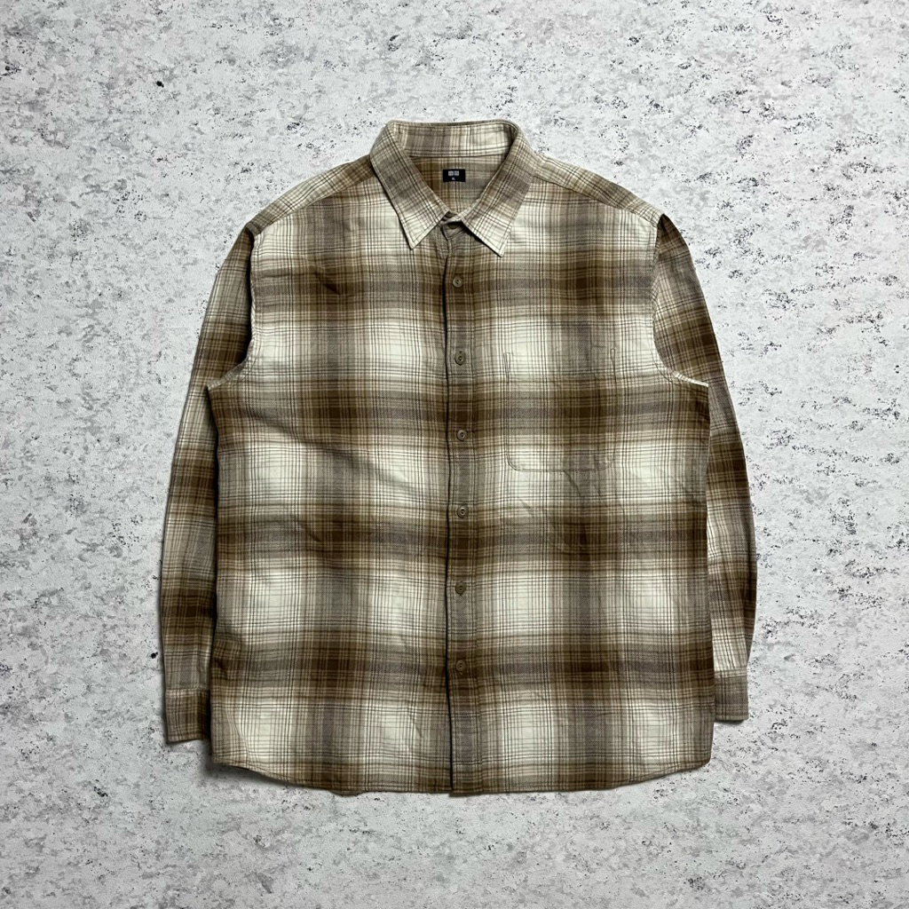 Kemeja Flanel Veterano Uniqlo Veterano Flannel Shirt