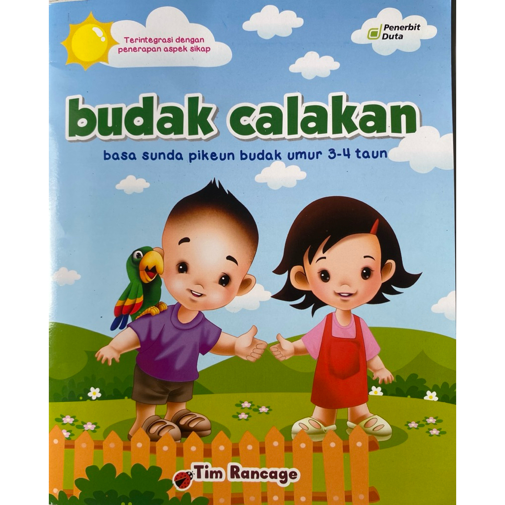 PENERBIT DUTA : BAHASA SUNDA BUDAK CALAKAN TK/PAUD