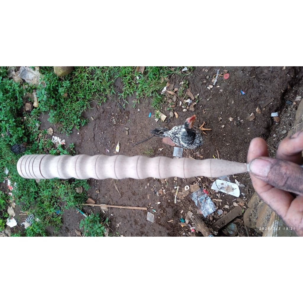 gagang joran model bambu p25cm