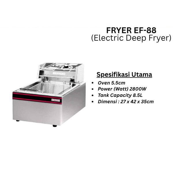 GEA Electric Deep Fryer EF-88