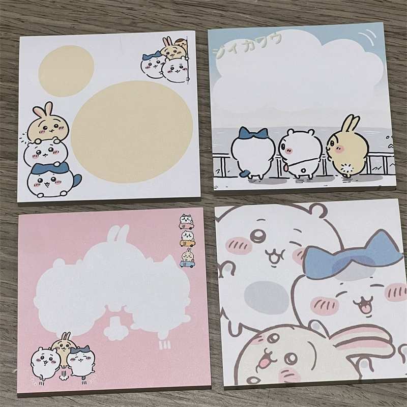 STICKY NOTES CHIIKAWA / PAPER NOTE MOTIF CHIIKAWA / NOTE MINI CHIIKAWA USAGI / MEMO CHIIKAWA USAGI