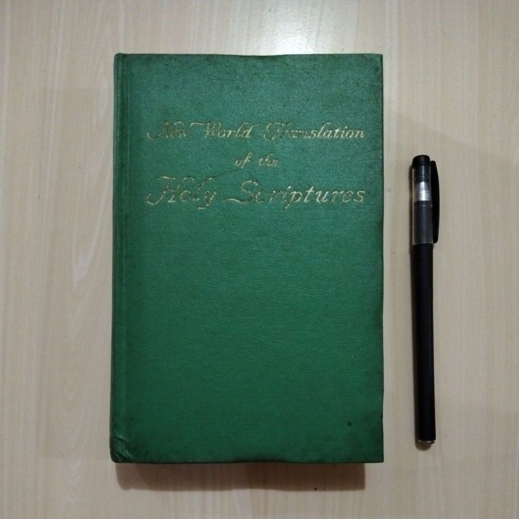 NEW WORLD TRANSLATION OF THE HOLY SCRIPTURES - Buku Lawas Bekas Murah Original - B12