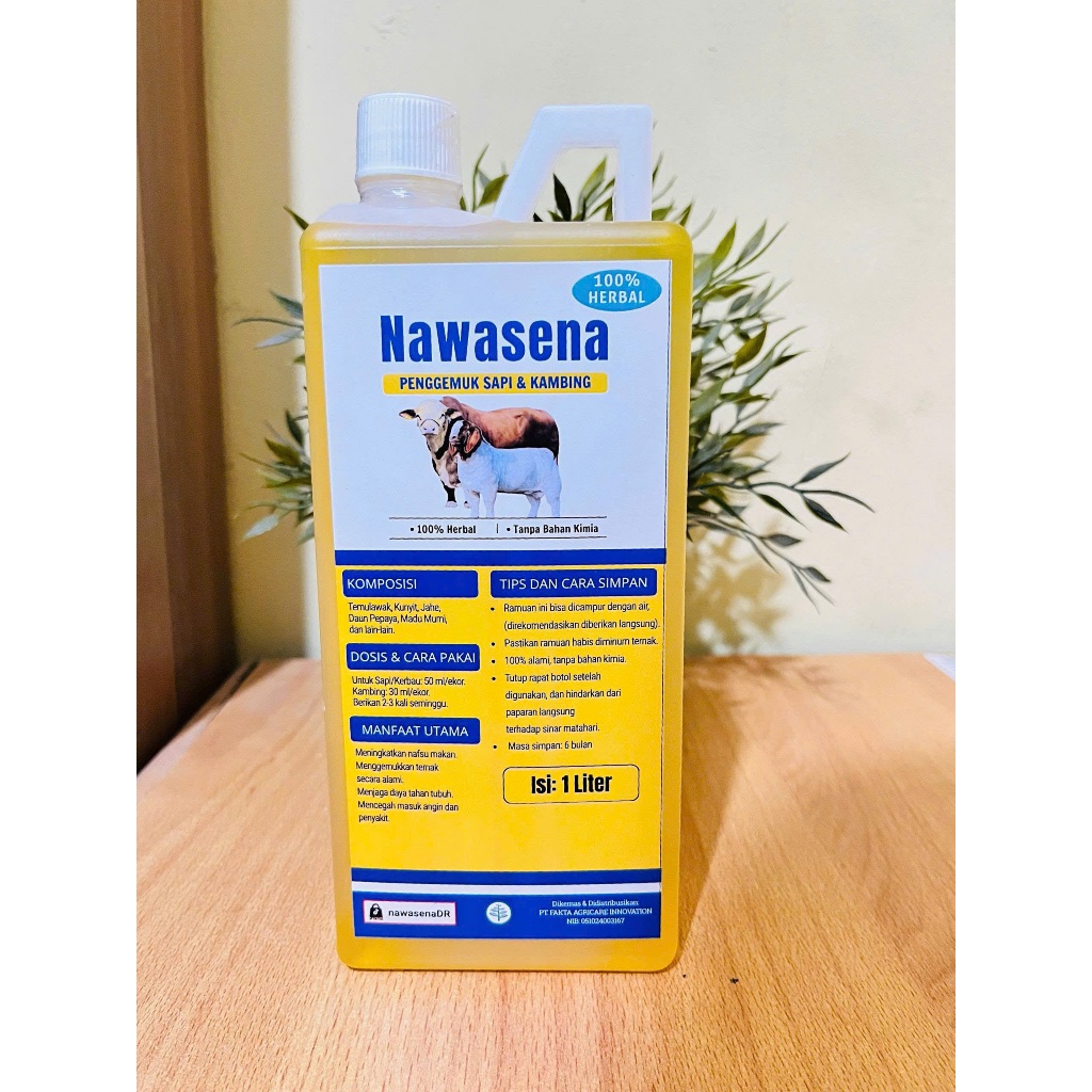 [PENAMBAH BOBOT SAPI] Nawasena 1000ml Vitamin B Complex - Vitamin Sapi Agar Cepat Gemuk, B Complex V