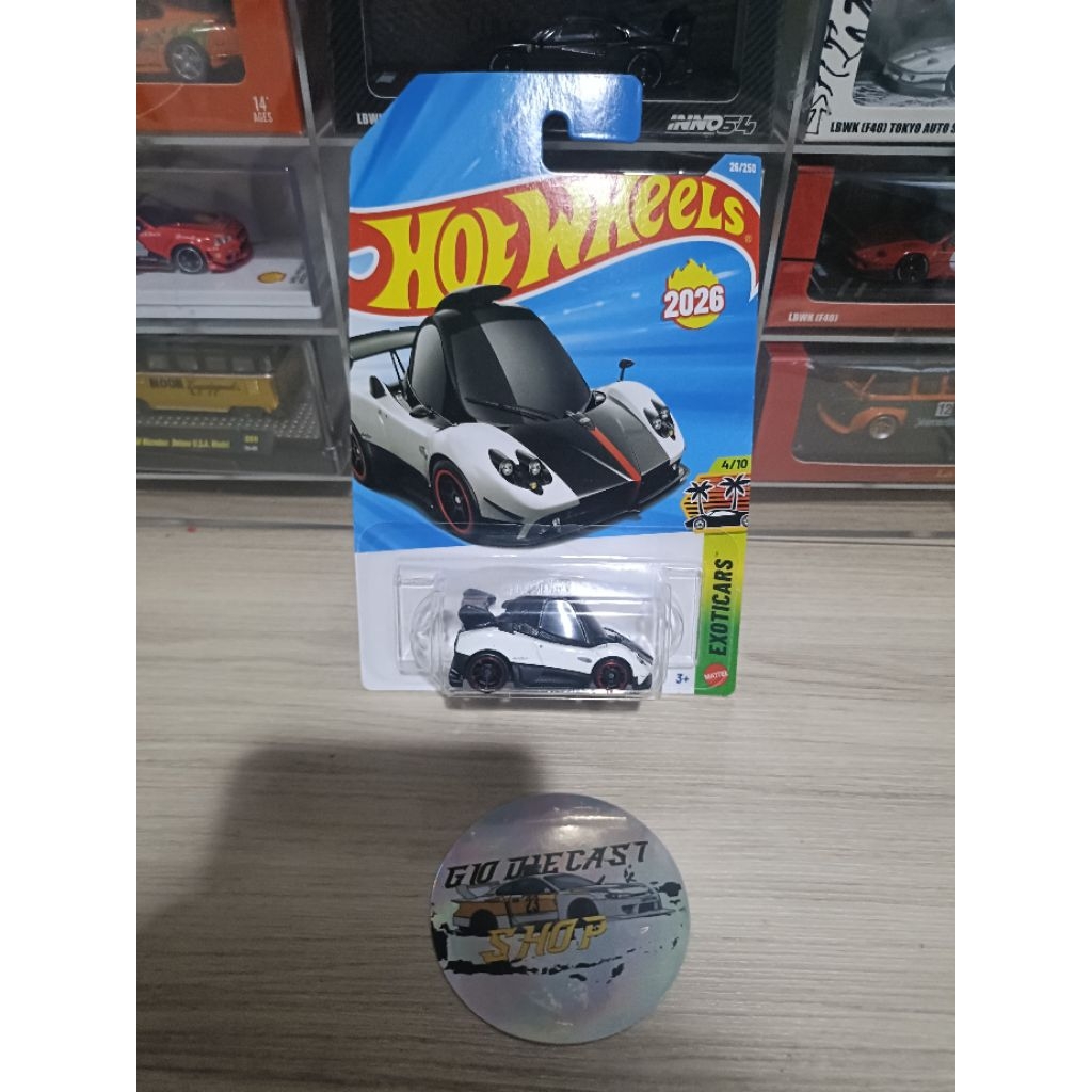 HOTWHEELS PAGANI ZONDA TOONED