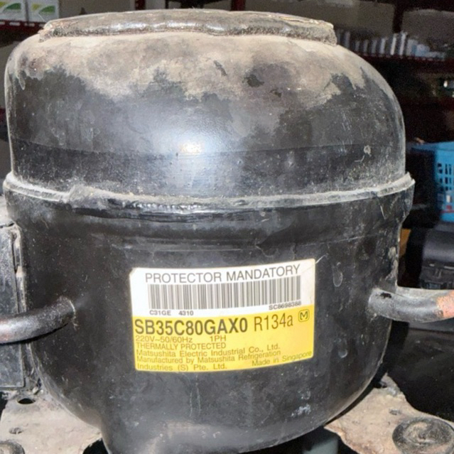 Compressor Kulkas 1/7 pk /1 pintu jumbo  /2 pintu mini Sharp Second