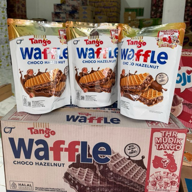 [New] Tango Waffle 1 Karton 1 Kardus 1 Dus 6 Pouch