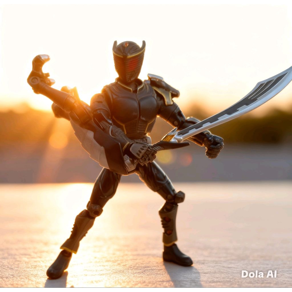 Bandai SHF Kamen Rider Ryuga diecast