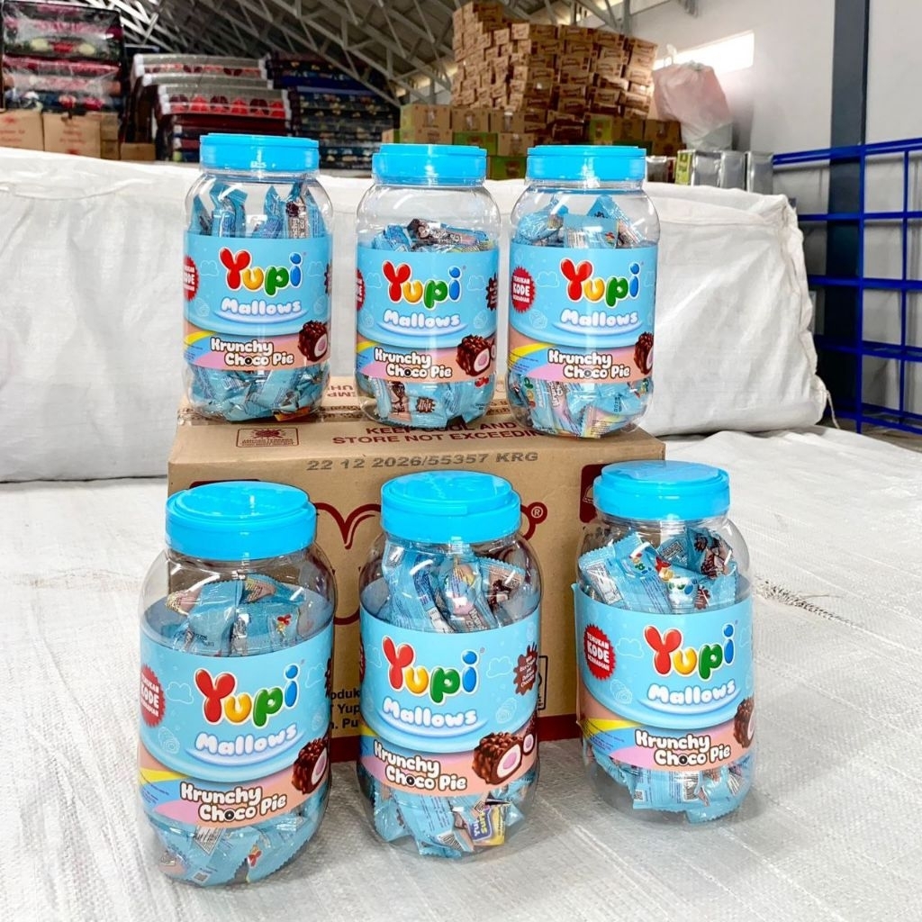 PERMEN YUPI VIRAL KRUNCHY CHOCO PIE