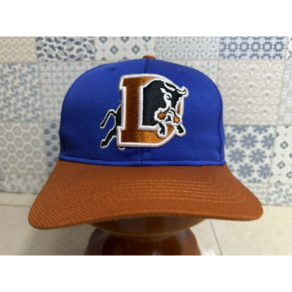 Topi Second Brand Branded Durham Bulls MiLB By OSFM Outdoor Cap Sports Original Minus Visor Patah