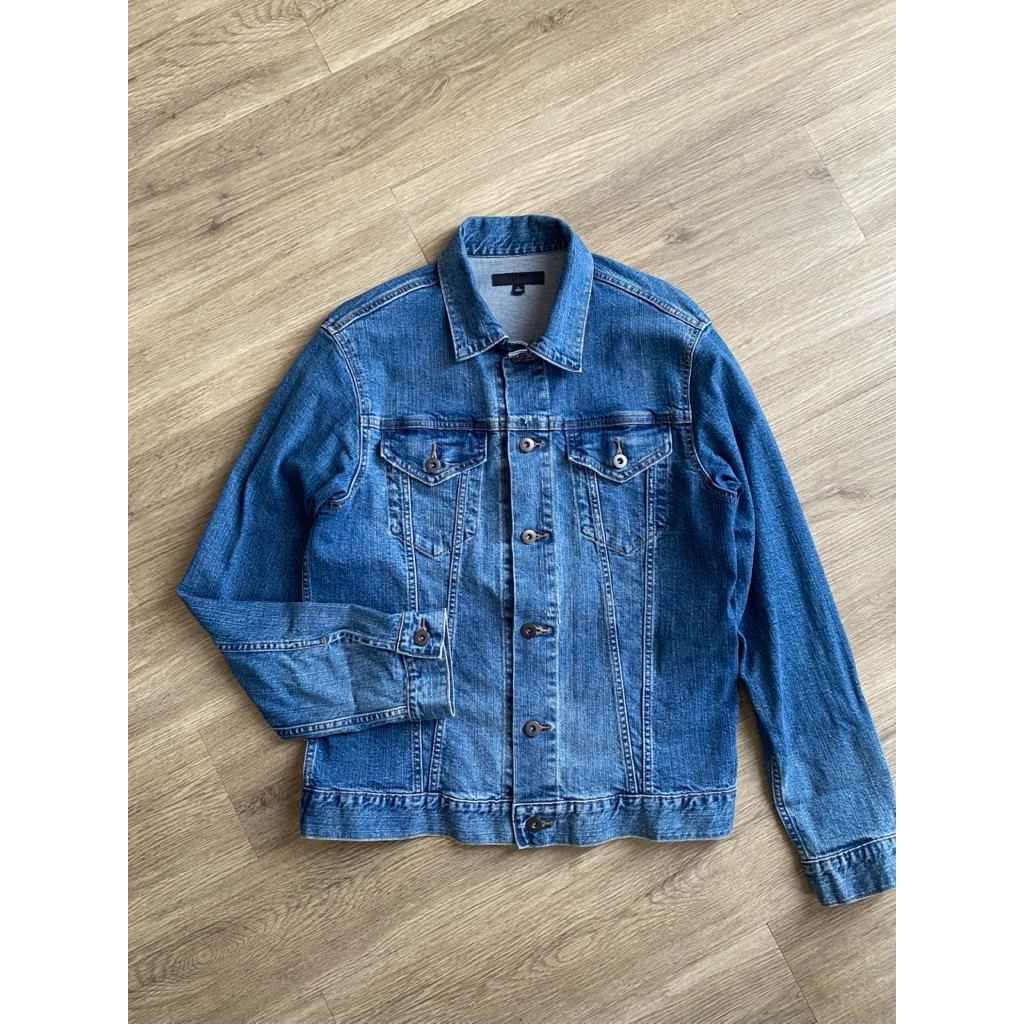 “UNIQLO” DENIM JACKET | TRUCKER | OUTER