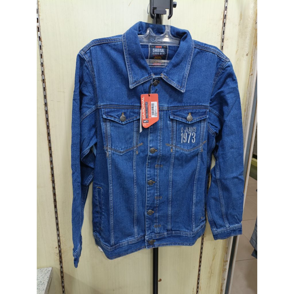 Promo CARDINAL Jaket Original Jeans kancing CAJAR420