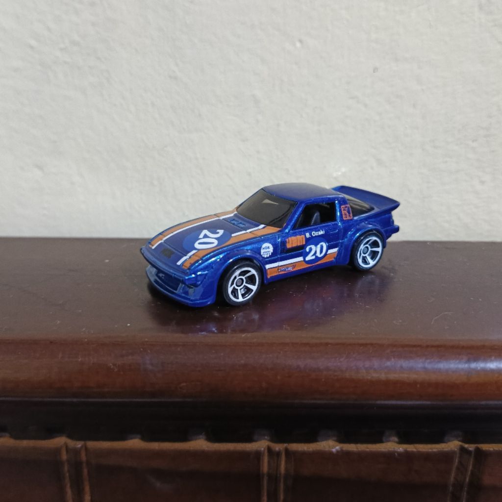 Hotwheels loose mazda rx7 blue tampo 20 loose