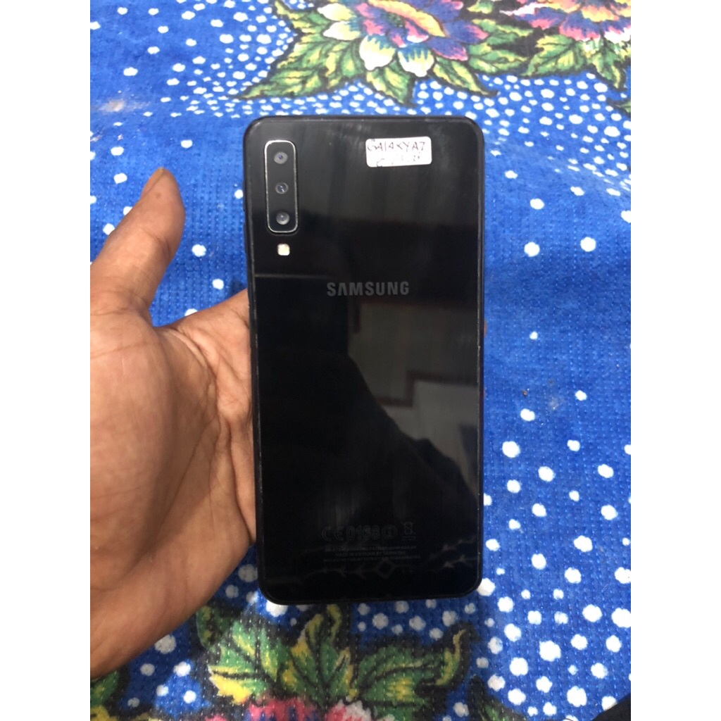 SAMSUNG GALAXY A7 2018 6/128 GARANSI SEIN SECOND
