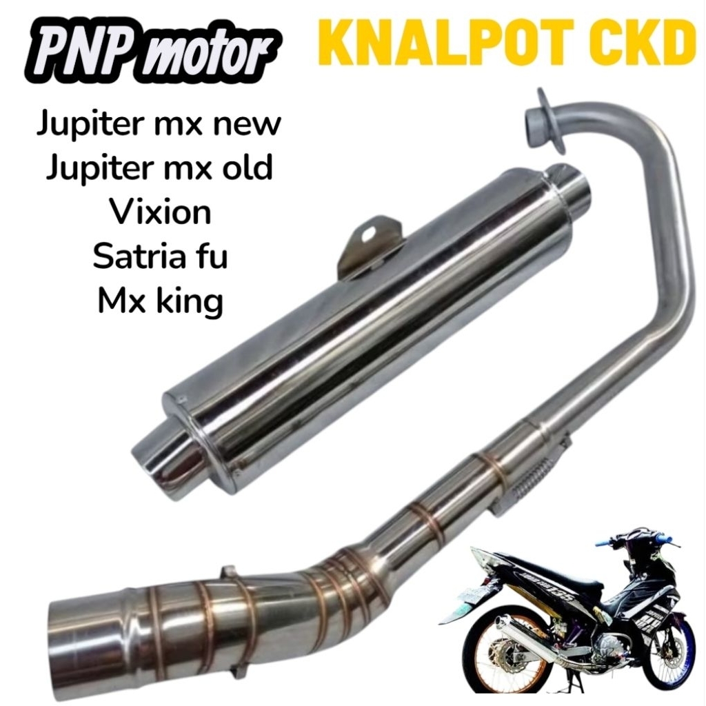 KNALPOT CKD STANDAR JUPITER MX OLD JUPITER MX NEW KNALPOT CKD BOBOK JUPITER MX KNALPOT CKD BOBOK JUP