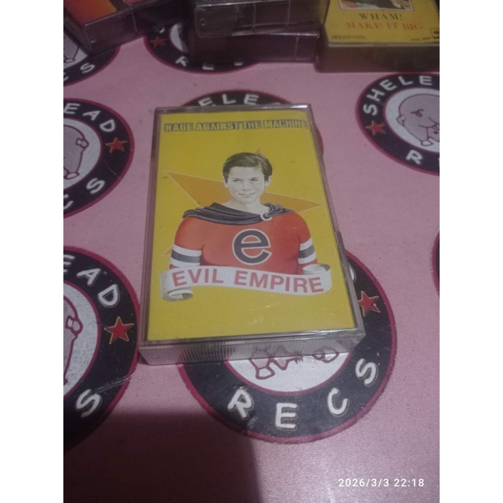 Kaset Rage Against The Machine - Evil Empire