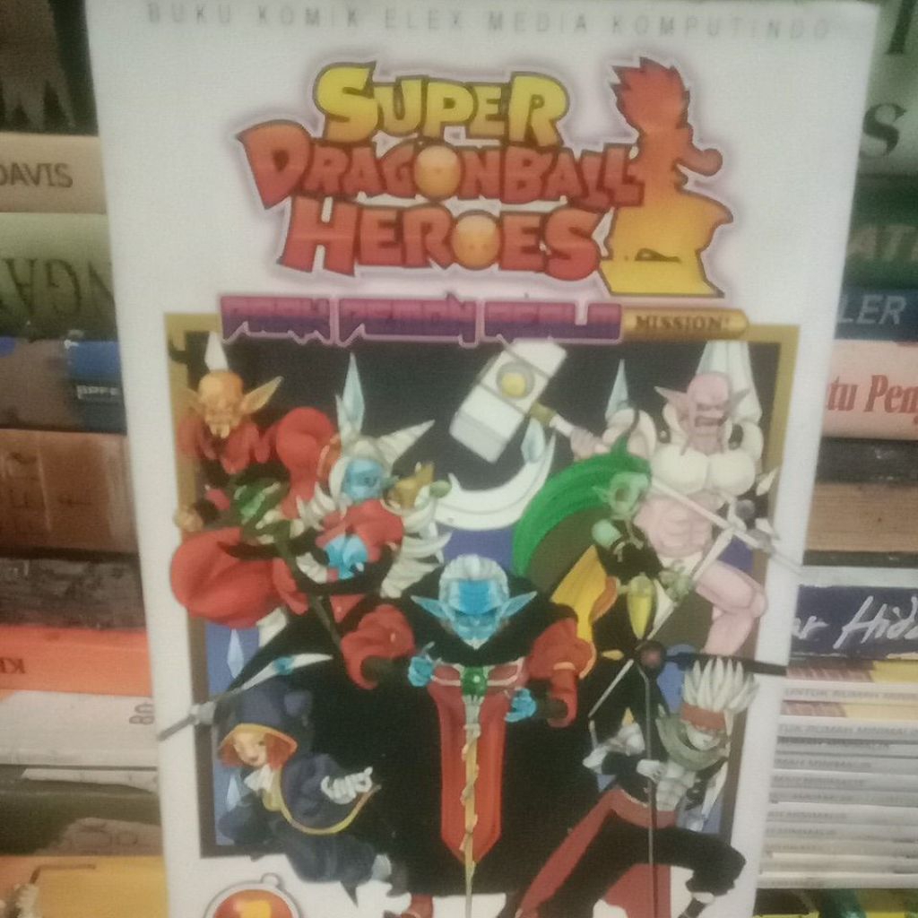 komik super Dragonball Heroes dark demon realm mision volume2