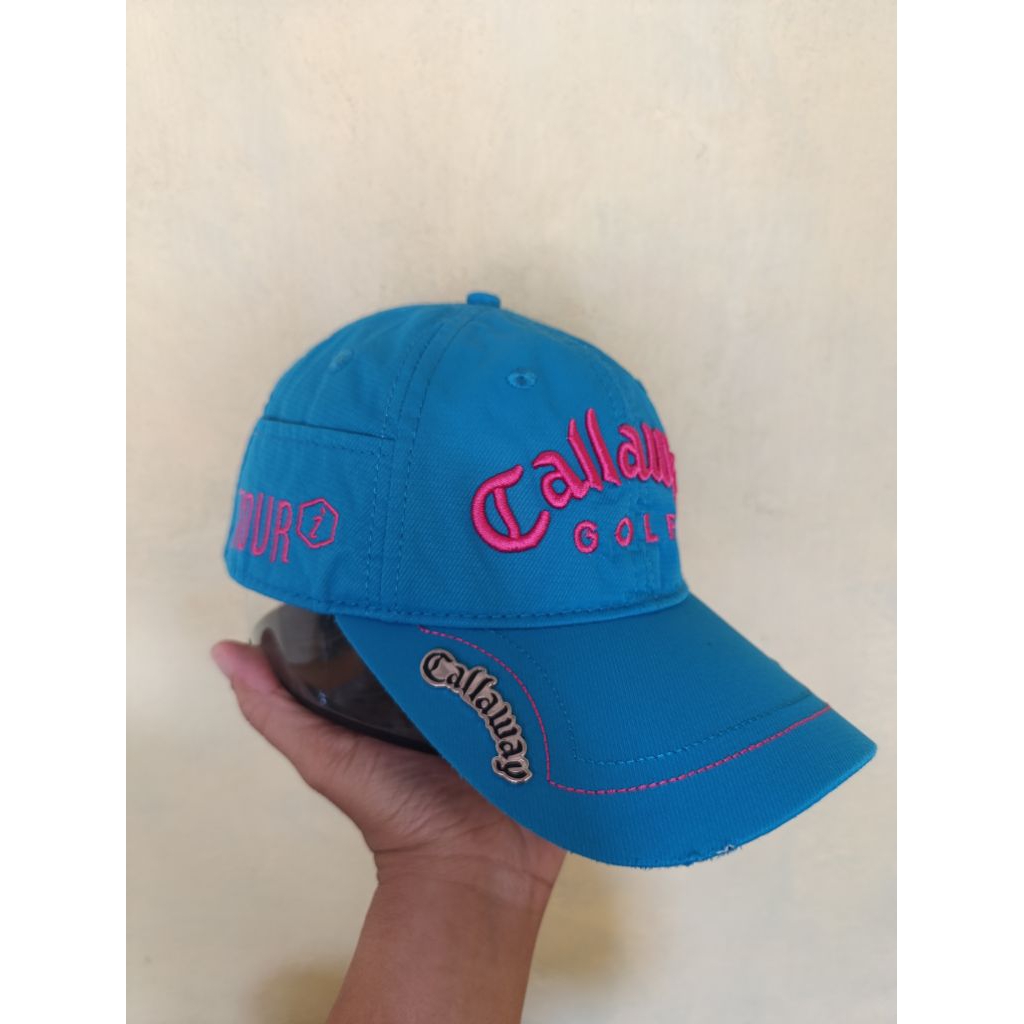 topi golf pria callaway golf ori second terbaik magnet marker