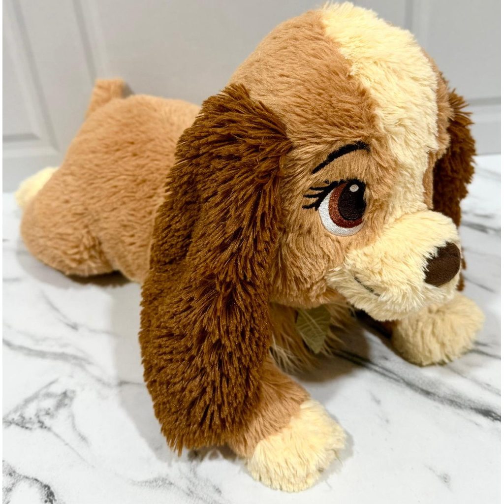 Boneka Plushie Guguk Lady from Lady and the Tramp Fluffy Special Edition I Love My Disney Dogs Disne