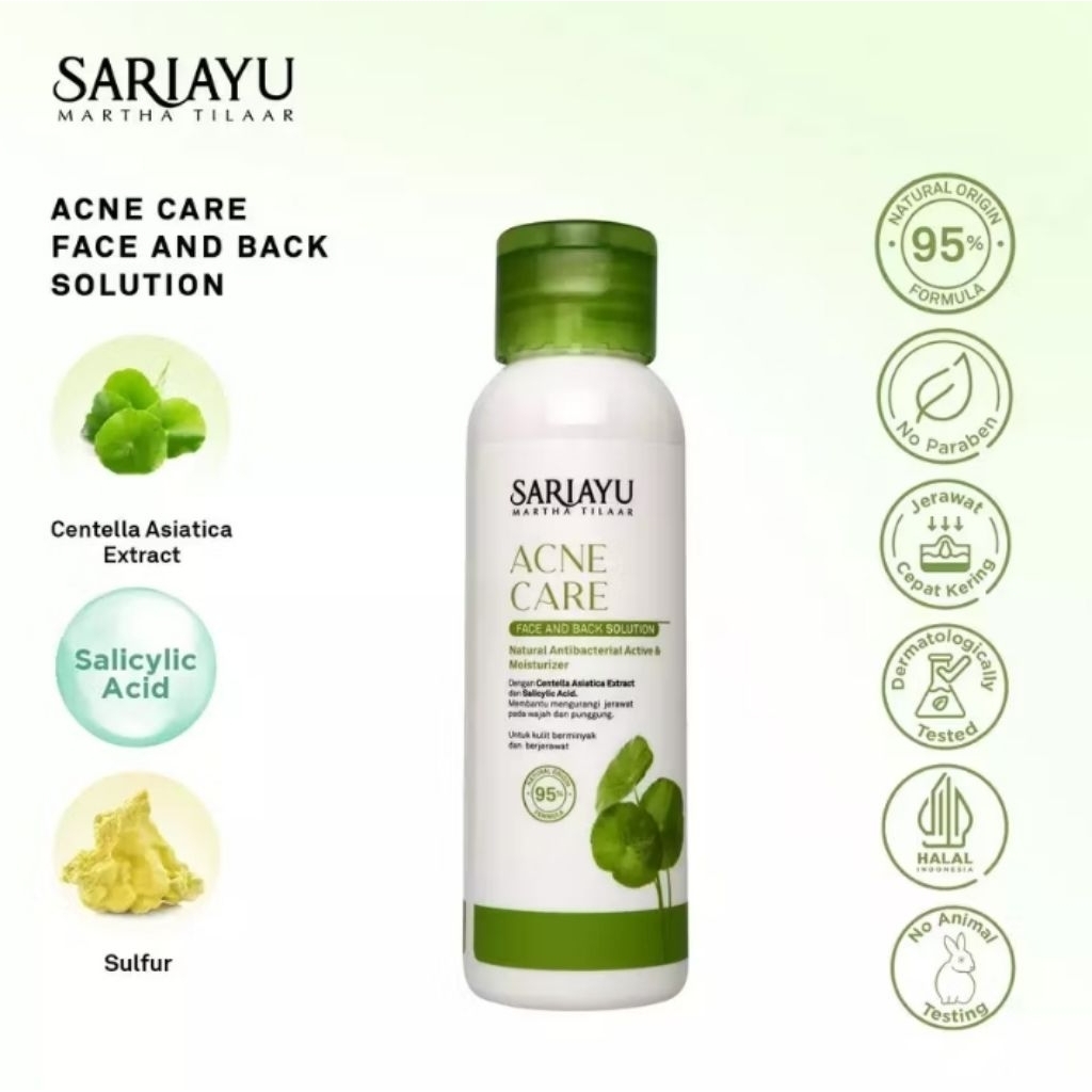 Sariayu acne care
