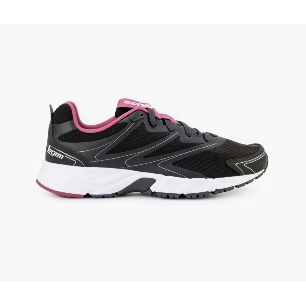 Sepatu League Legas Hitam Zet La W Running Shoes Cewe Olahraga Wanita Original